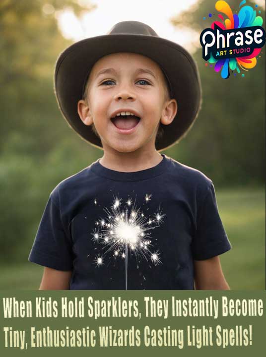 sparklers shirt