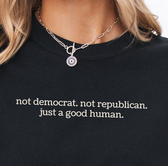 political detox - being human - stop the political madness