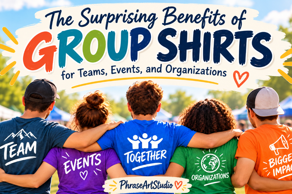 Group team shirt guide