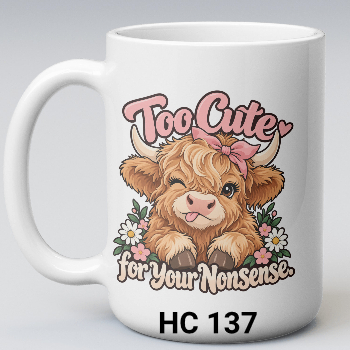 too cute highland cow 137
